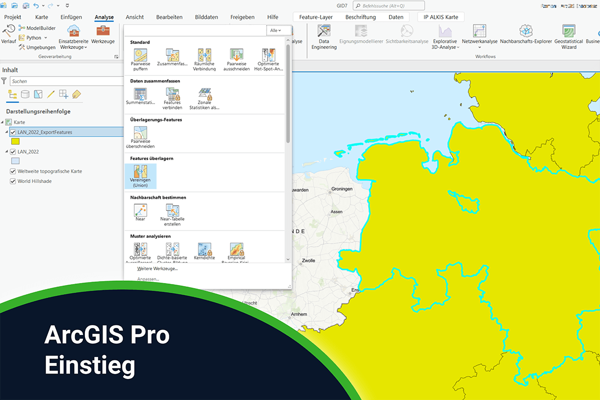 Schulung ArcGIS Pro Einstieg Schulung ArcGIS Pro Einstieg