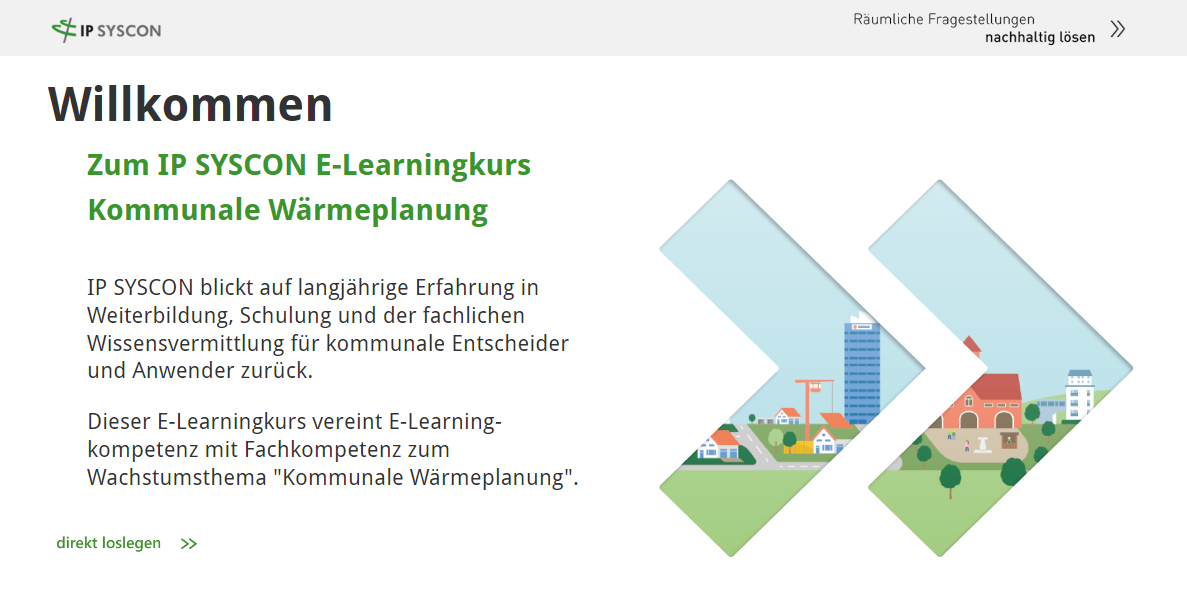 E-Learning Kommunale Wärmeplanung E-Learning Kommunale Wärmeplanung