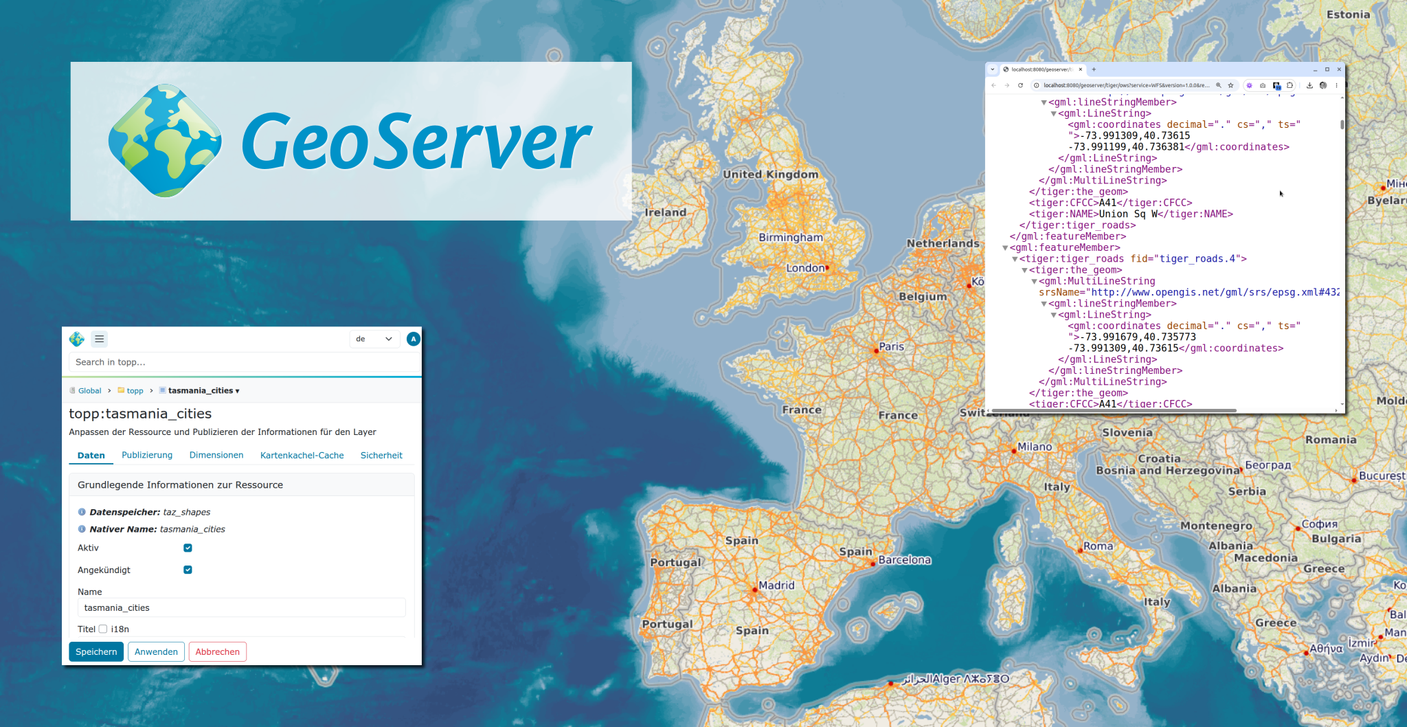 GeoServer Datenservices mit WFS und OGC API Features – online – 03.-04.09.2026