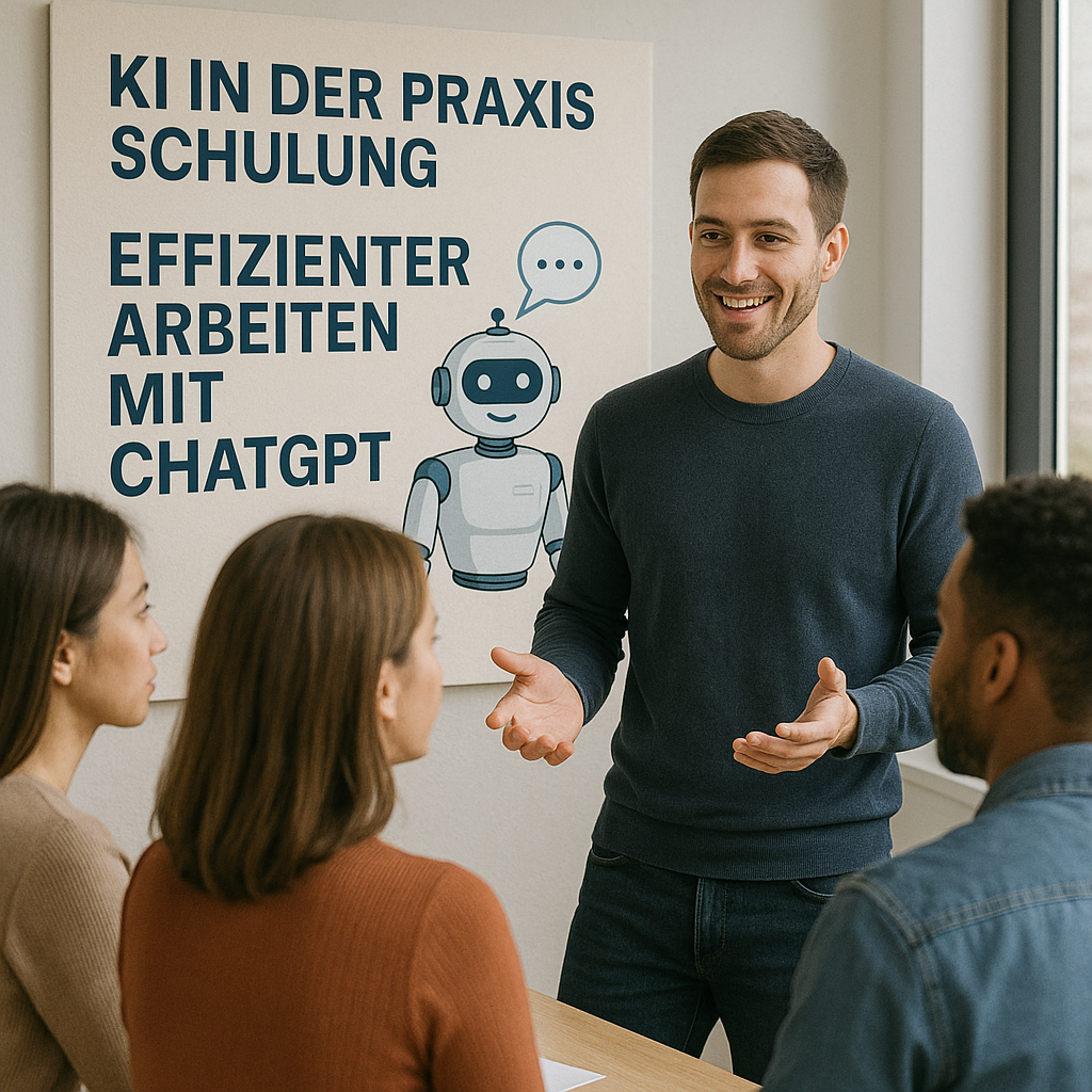 KI in der Praxis Schulung - Effizienter Arbeiten mit ChatGPT / MS Copilot - online - 28.04.2026