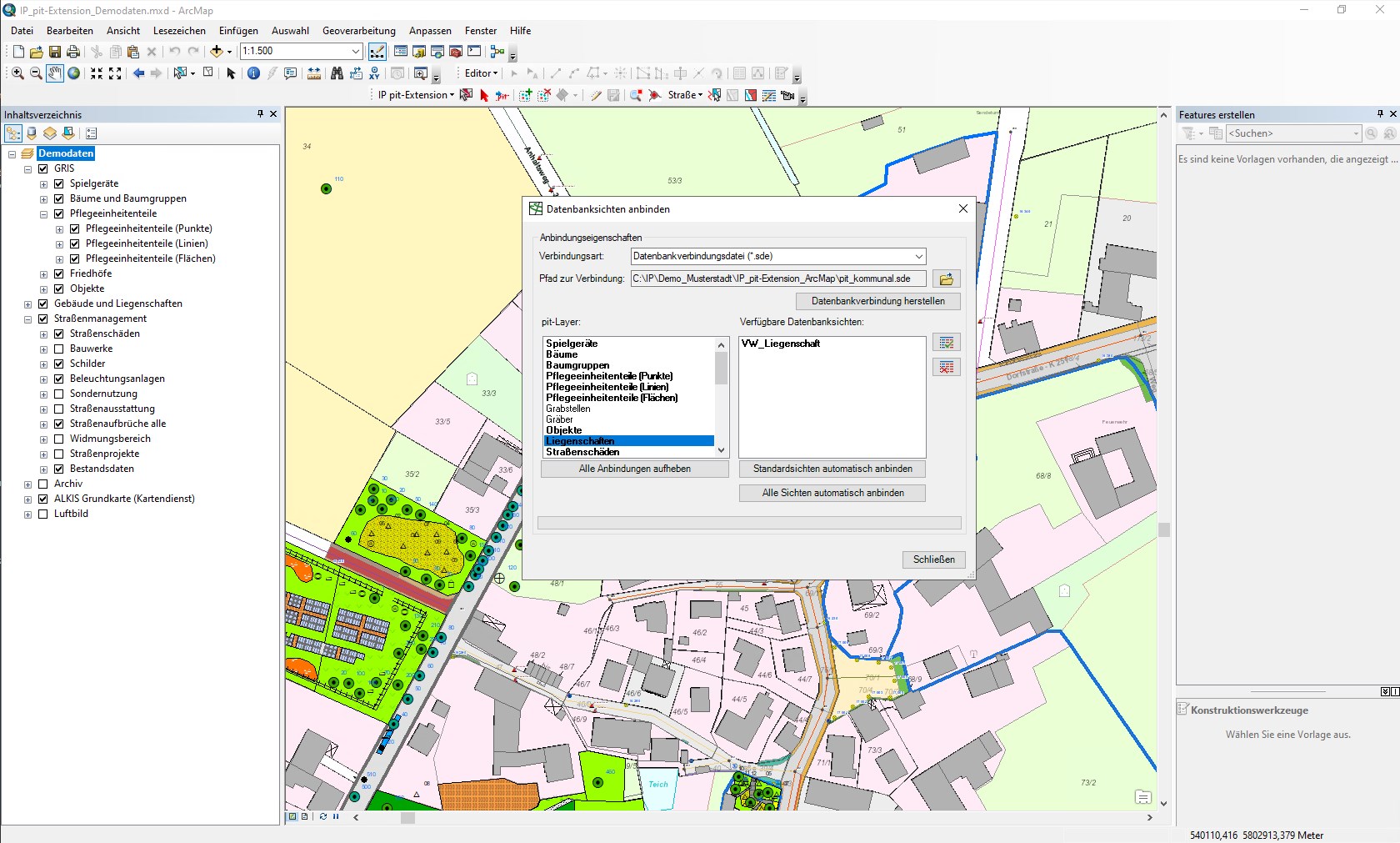 pit-Kommunal: Arbeiten mit der pit-Extension (ArcMap) - Hannover - 17.-18.12.2024