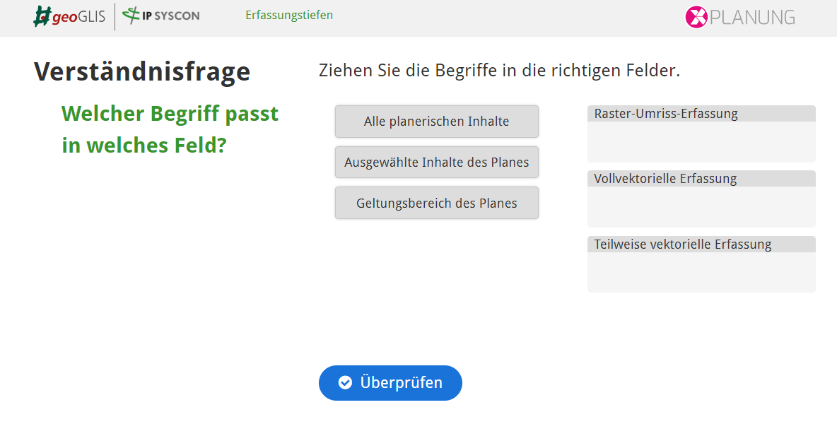 E-Learning XPlanung Kompakt: Basismodul & Varianten der Umsetzung