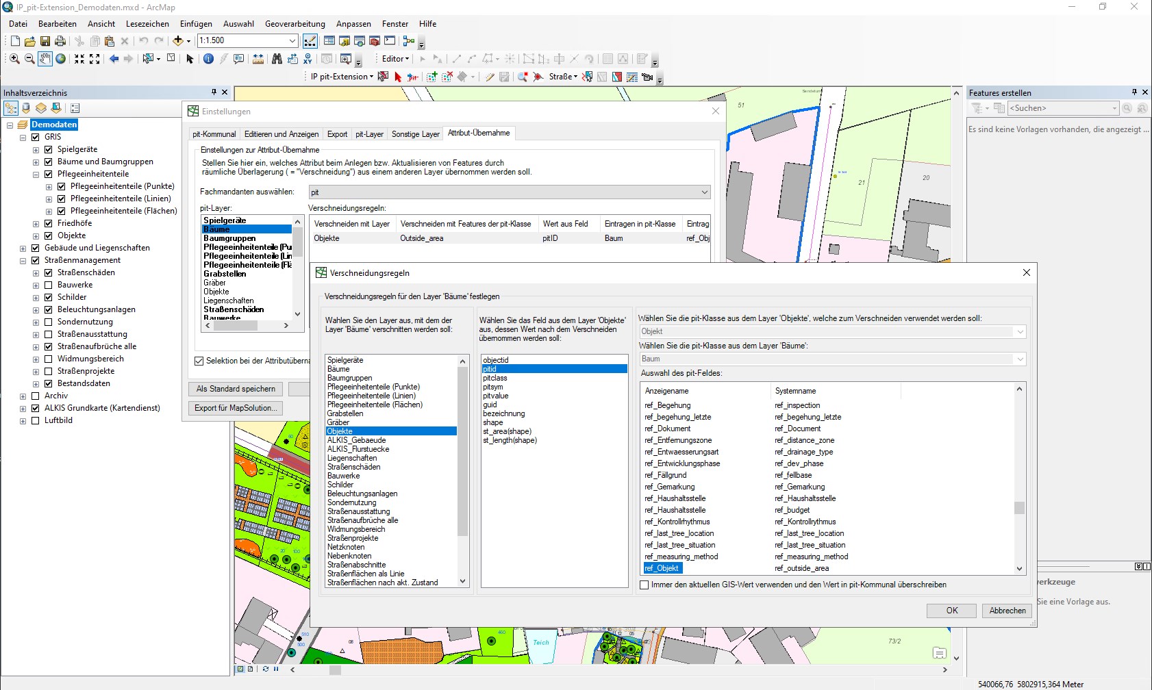 pit-Kommunal: Arbeiten mit der pit-Extension (ArcMap) - Hannover - 04.-05.03.2025