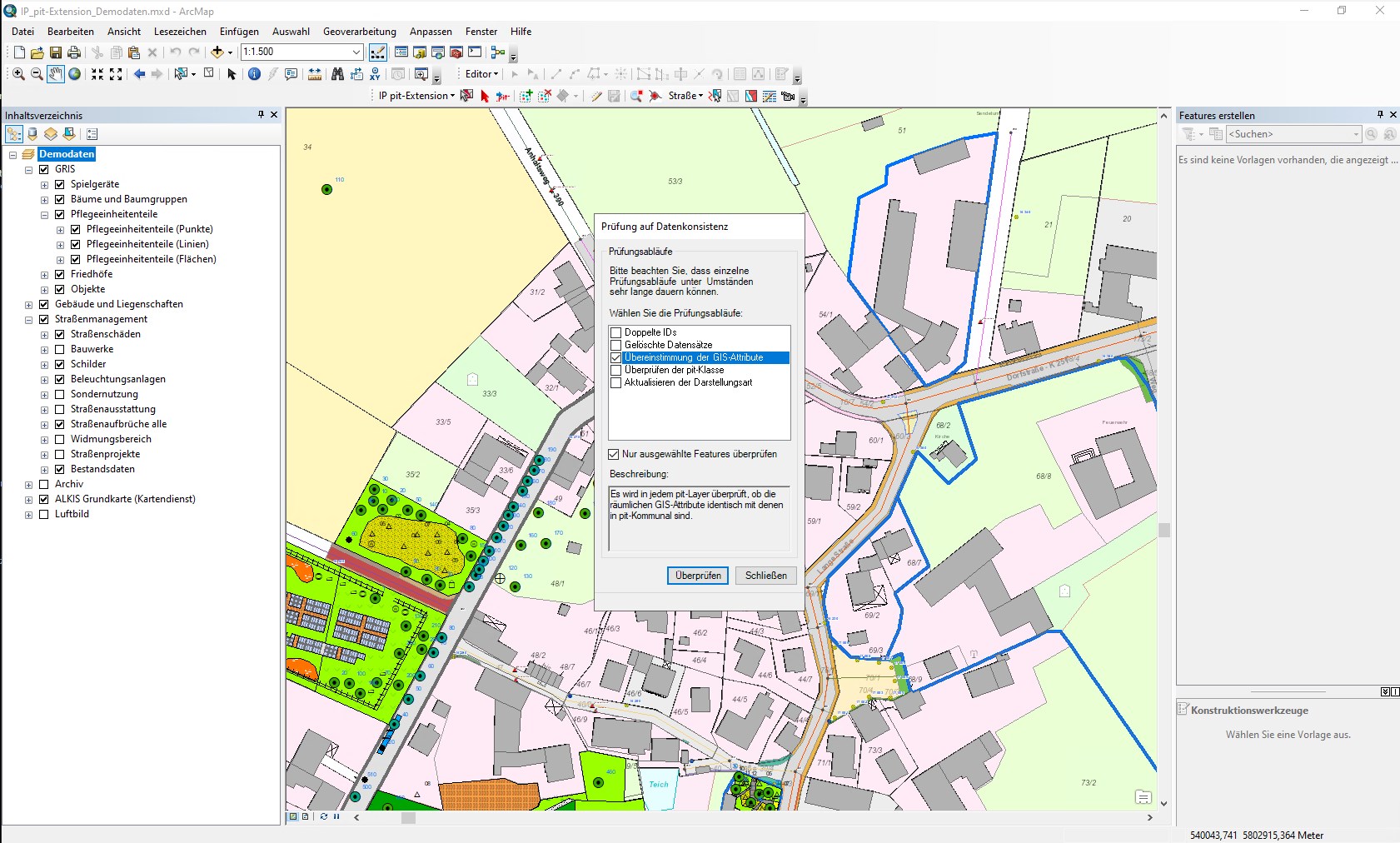 pit-Kommunal: Arbeiten mit der pit-Extension (ArcMap) - Hannover - 17.-18.12.2024