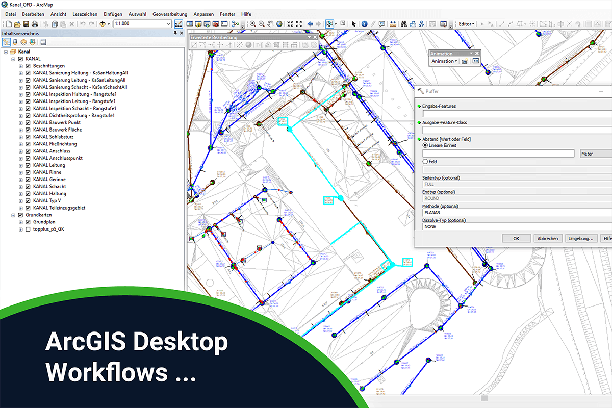 ArcGIS Desktop: Workflows, Analyse und Präsentation - Hannover - 25.-26.06.2025