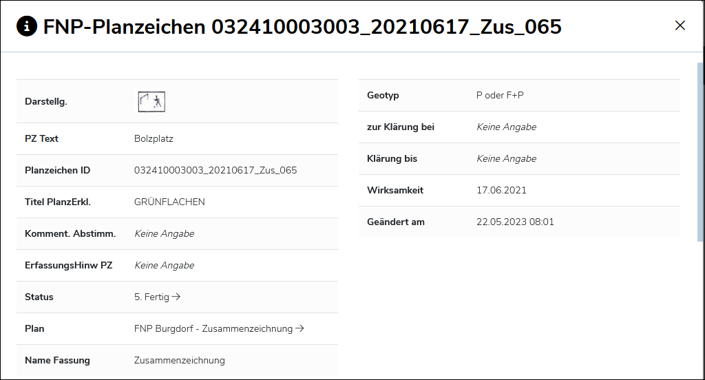 Recherchetool Planzeichendatenbank - Software as a Service (SaaS)